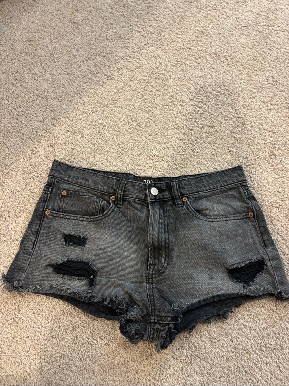 BDG Essential Mid Rise Jean Shorts